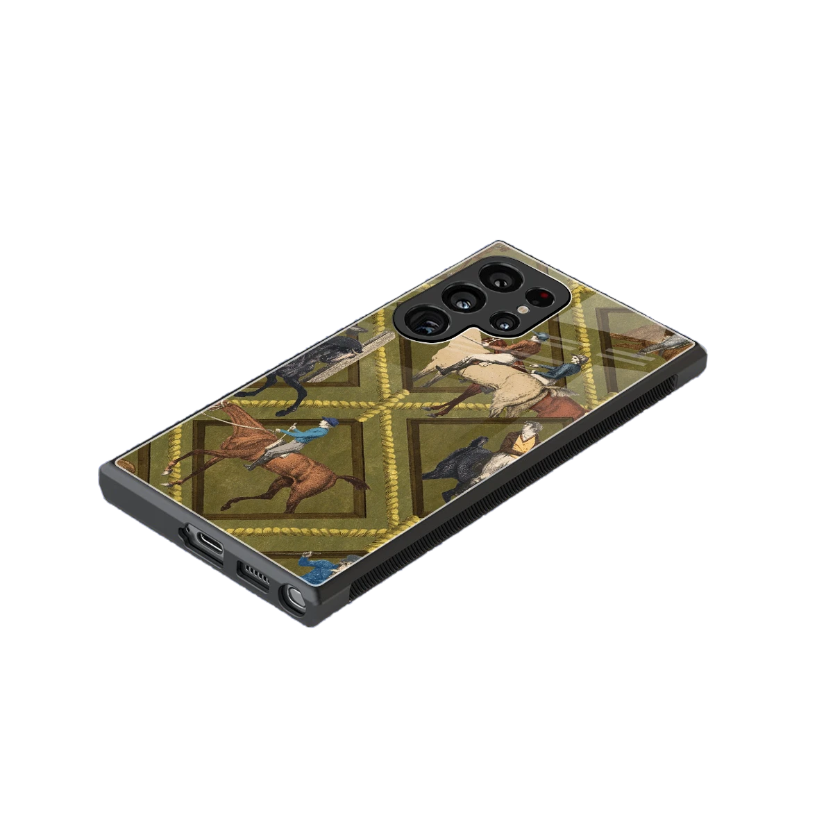 Polo Elite stylish phone case for samsung galaxy s23 ultra | glossy glass and slim fit