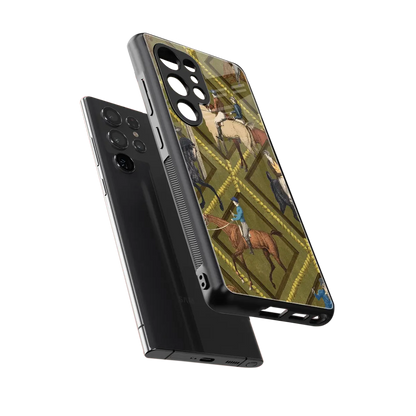Polo Elite sleek samsung galaxy s25 ultra cover with tempered glass back and TPU edges