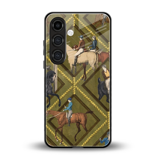 Polo Elite back phone cover | glass case for samsung galaxy s23 fe