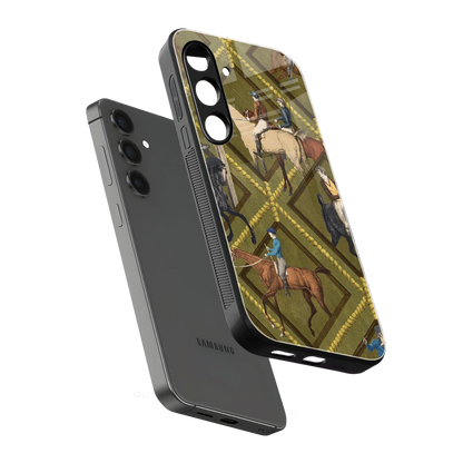 Polo Elite sleek samsung galaxy s23 plus cover with tempered glass back and TPU edges