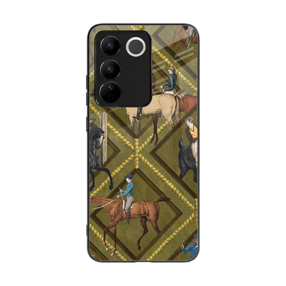 Polo Elite back phone cover | glass case for vivo v27 5g