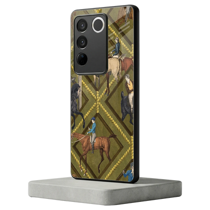 Polo Elite vivo v27 5g mobile cover | shockproof glass phone case