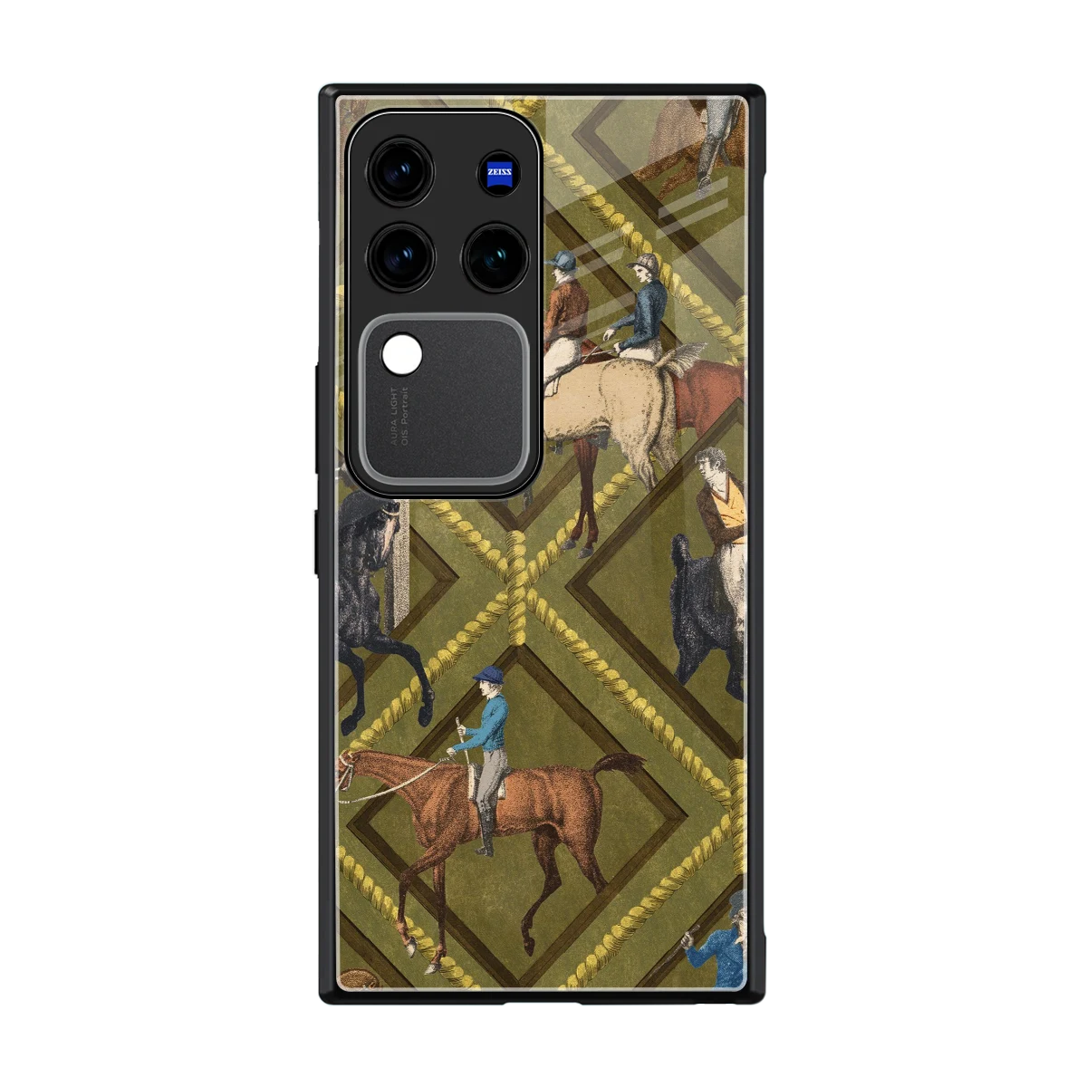 Polo Elite back phone cover | glass case forvivo v30 pro