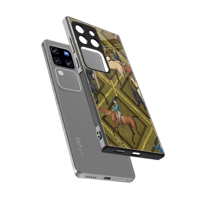 Polo Elite sleekvivo v30 pro cover with tempered glass back and TPU edges