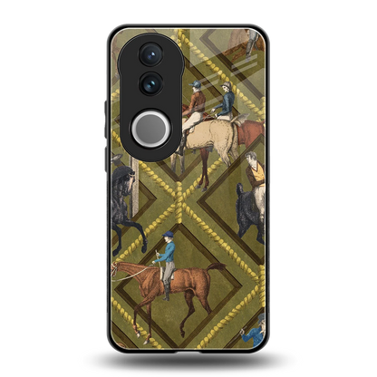 Polo Elite back phone cover | glass case for vivo v50