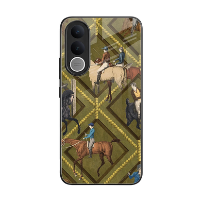 Polo Elite back phone cover | glass case for vivo v70 fe