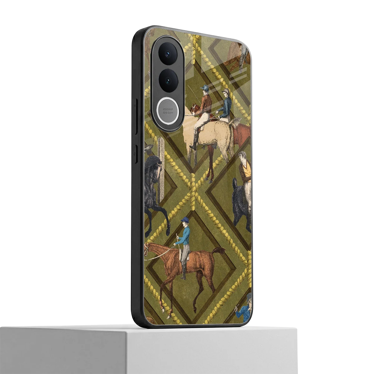 Polo Elite vivo v70 fe mobile cover | shockproof glass phone case