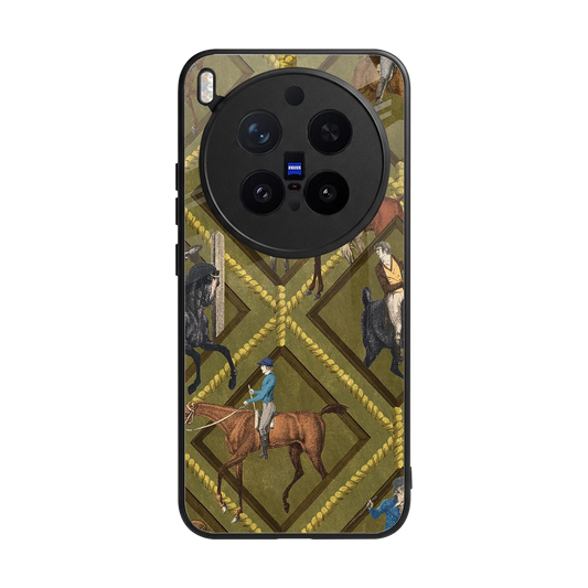 Polo Elite back phone cover | glass case for vivo x300 pro