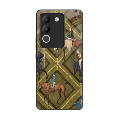 Polo Elite back phone cover | glass case for vivo y200 5g