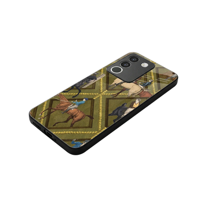 Polo Elite stylish phone case for vivo y200 5g | glossy glass and slim fit