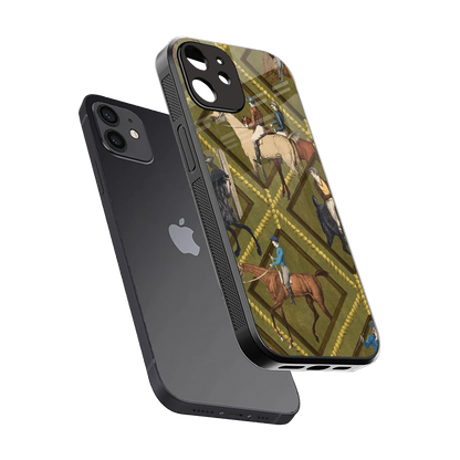 Polo Elite sleek iphone 11 cover with tempered glass back and TPU edges