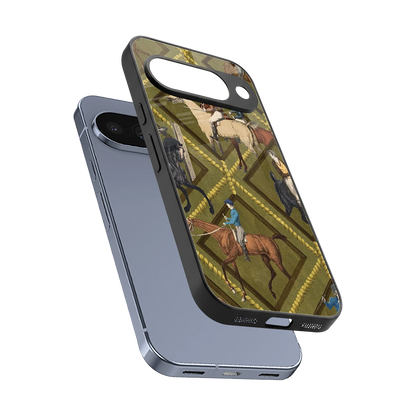 Polo Elite sleek google pixel 10 cover with tempered glass back and TPU edges