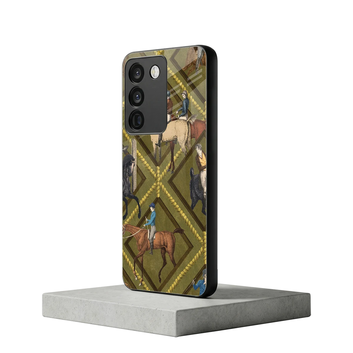 Polo Elite vivo y200 5g mobile cover | shockproof glass phone case
