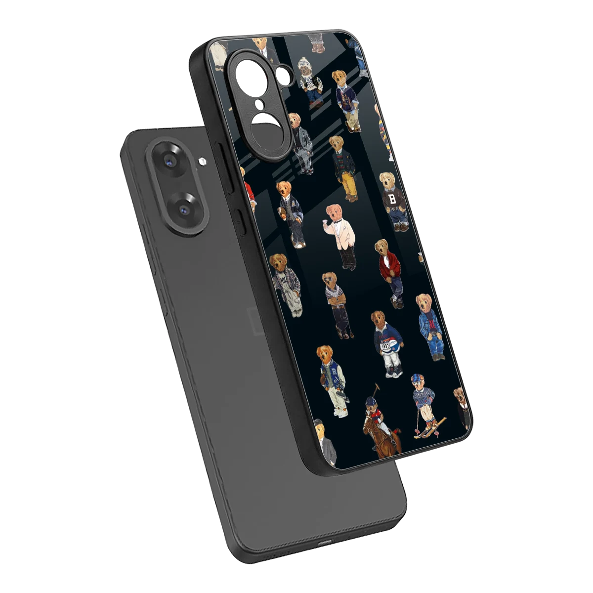 Polo Luxe sleek oneplus nord ce5 5g cover with tempered glass back and TPU edges