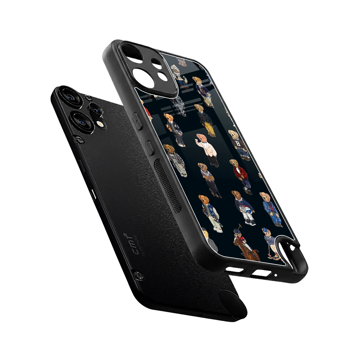 Polo Luxe sleek cmf nothing phone 2 pro cover with tempered glass back and TPU edges