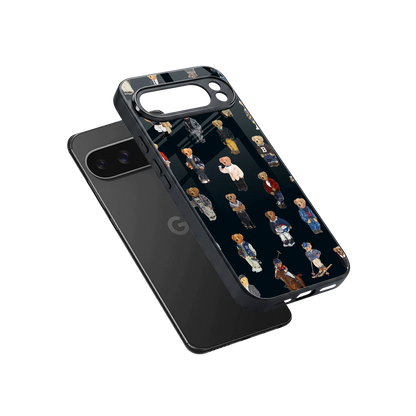Polo Luxe sleek google pixel 10 pro xl cover with tempered glass back and TPU edges