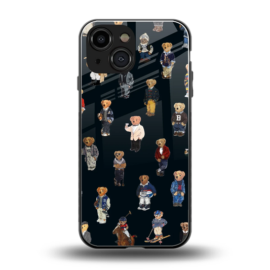 Polo Luxe back phone cover | glass case for iphone 13 mini