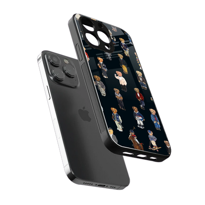 Polo Luxe sleek iphone 13 pro cover with tempered glass back and TPU edges