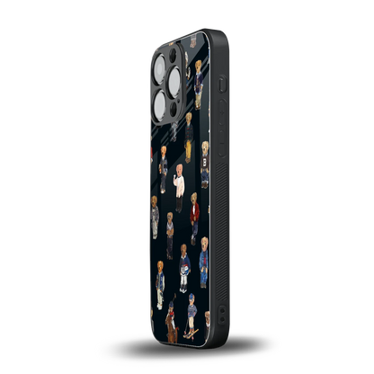 Polo Luxe iphone 13 pro mobile cover | shockproof glass phone case