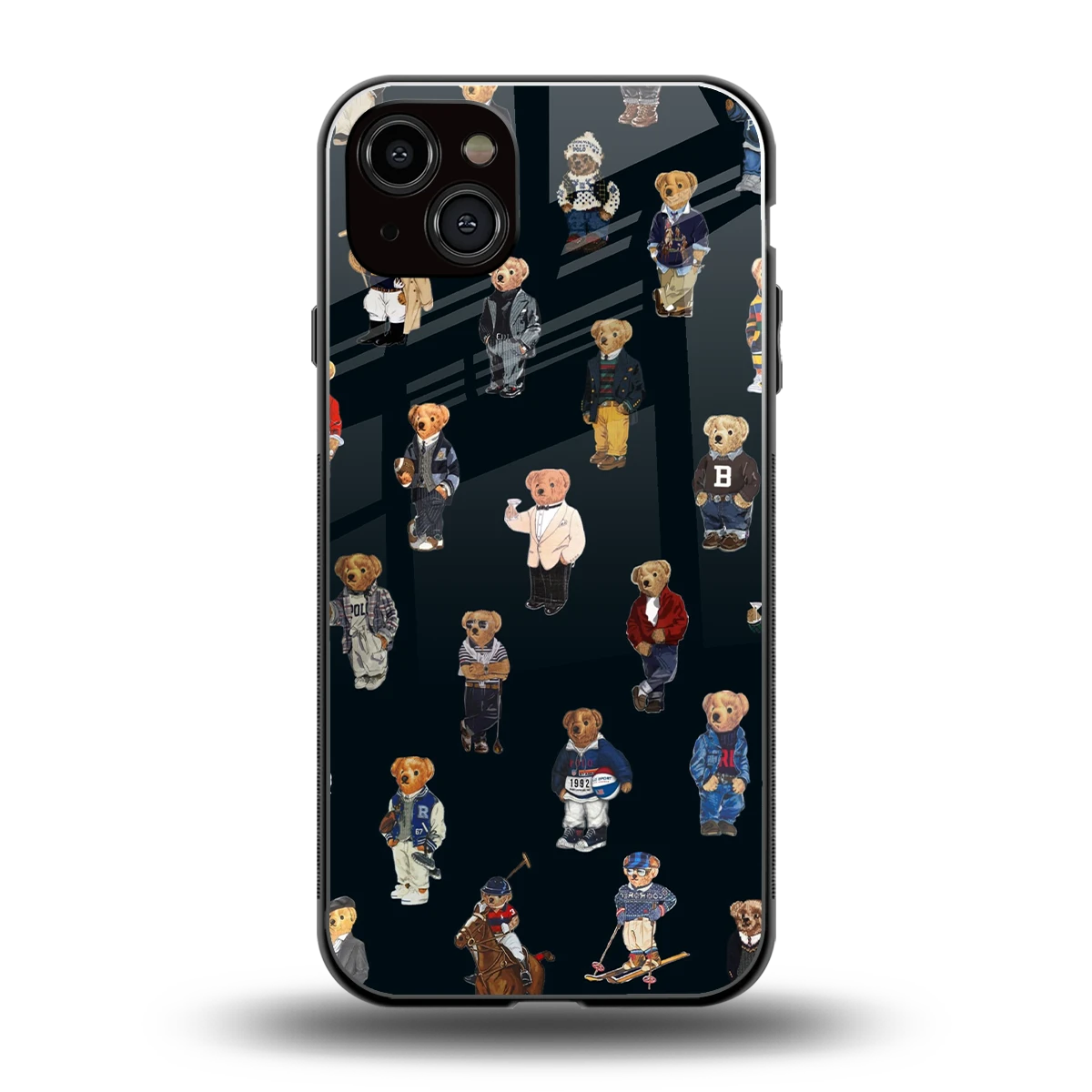 Polo Luxe back phone cover | glass case for iphone 14 plus