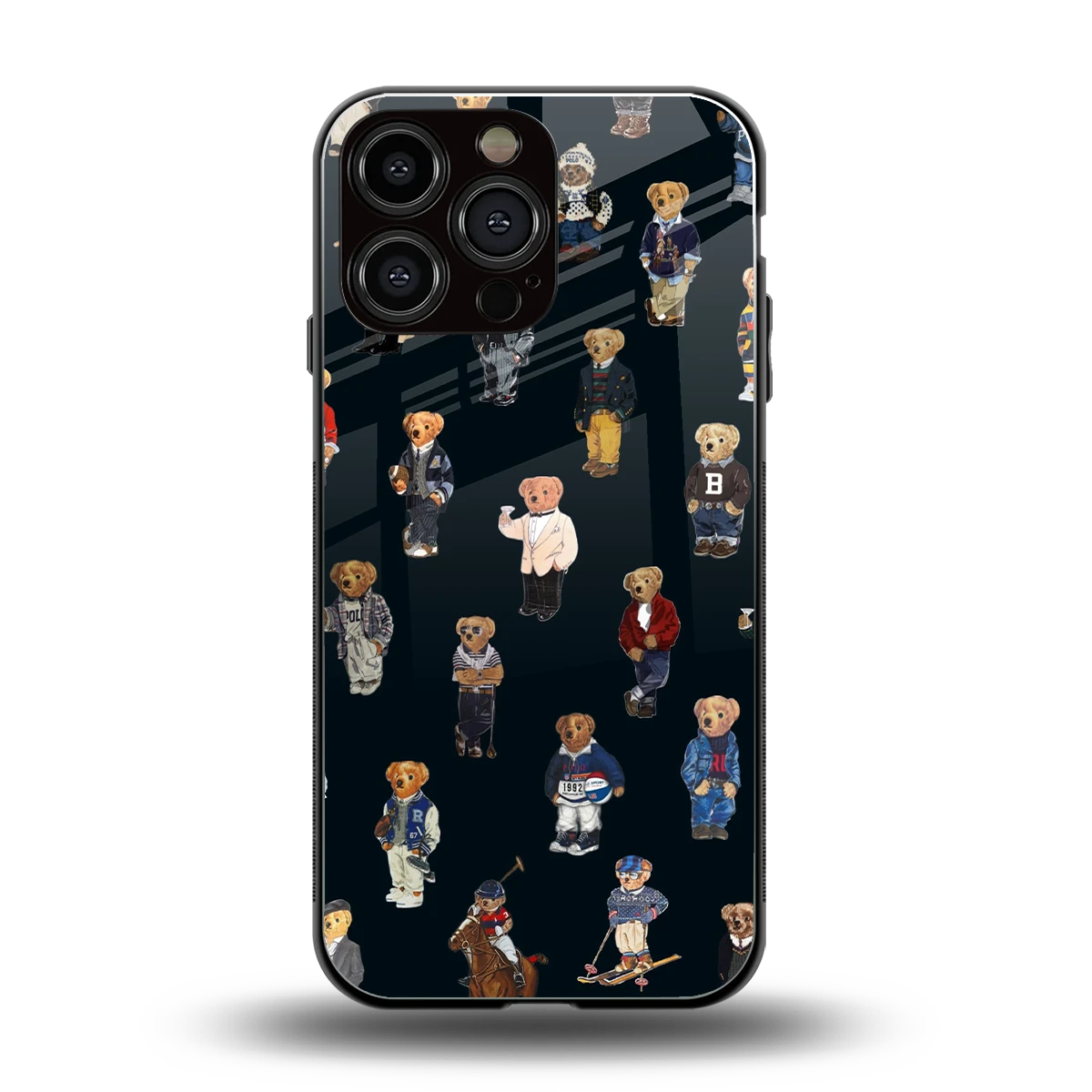 Polo Luxe back phone cover | glass case for iphone 15 pro max