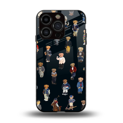 Polo Luxe back phone cover | glass case for iphone 15 pro