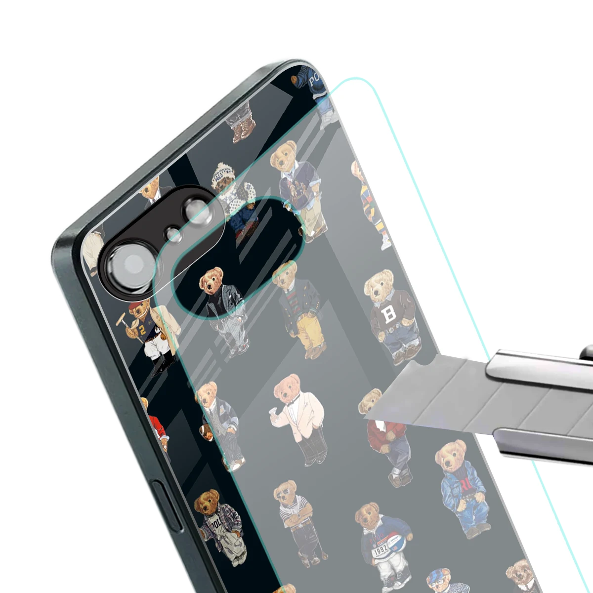 Polo Luxe stylish phone case for iphone 16e | glossy glass and slim fit