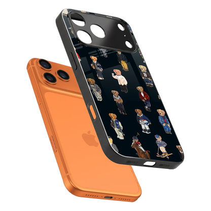 Polo Luxe sleek iphone 17 pro max cover with tempered glass back and TPU edges