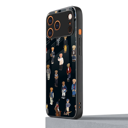 Polo Luxe iphone 17 pro max mobile cover | shockproof glass phone case