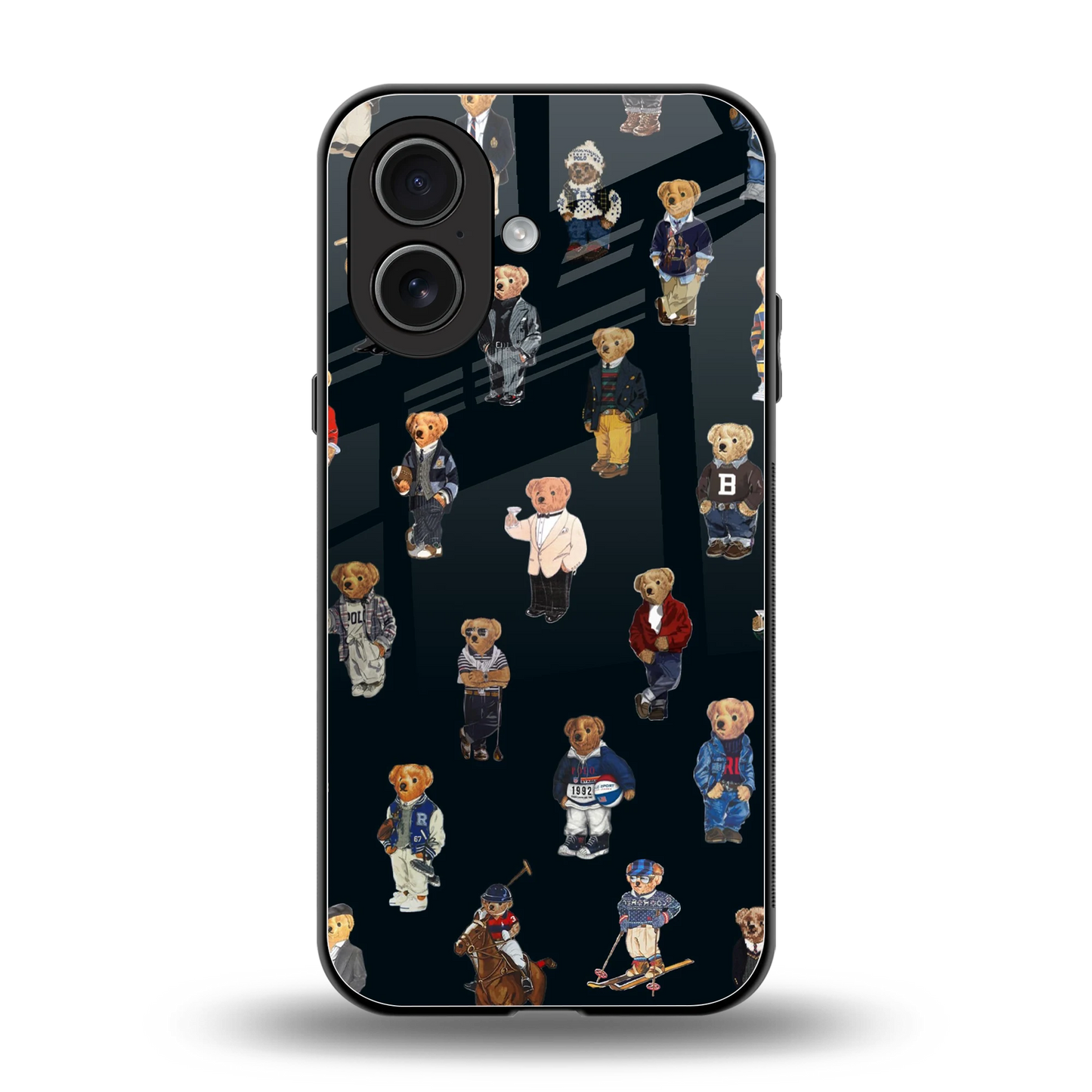 Polo Luxe back phone cover | glass case for iphone 17