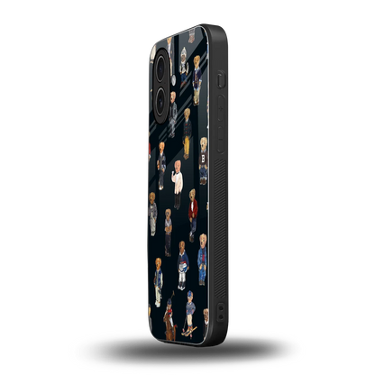 Polo Luxe iphone 17 mobile cover | shockproof glass phone case