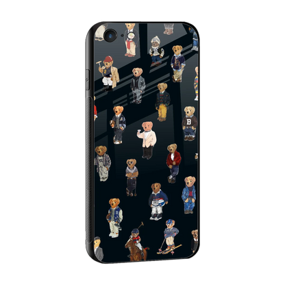 Polo Luxe sleek iphone 6 cover with tempered glass back and TPU edges