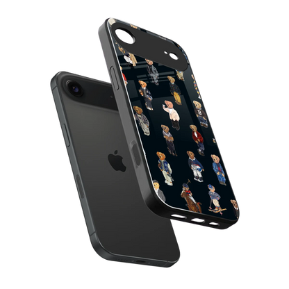 Polo Luxe sleek iphone air cover with tempered glass back and TPU edges