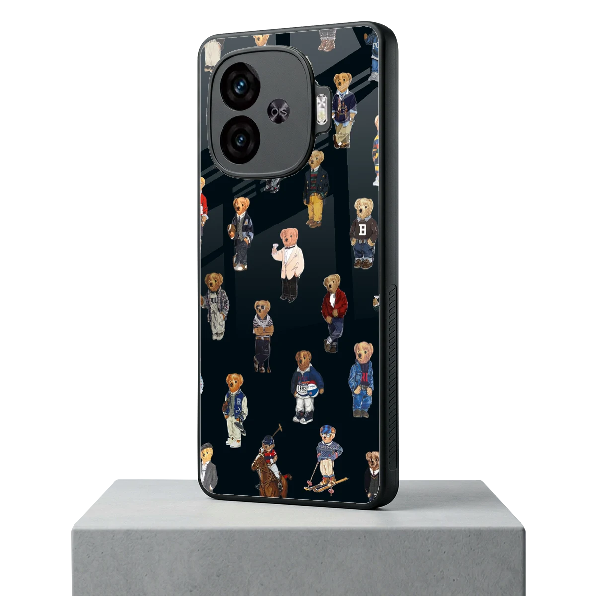 Polo Luxe iqoo neo 10r 5g mobile cover | shockproof glass phone case