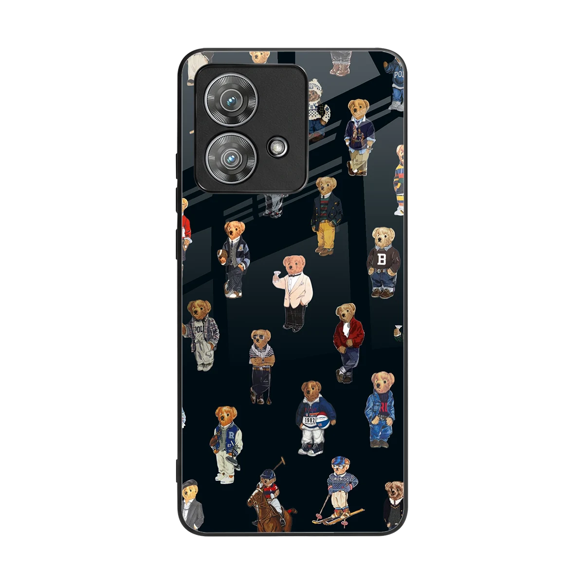 Polo Luxe back phone cover | glass case for motorola edge 40 neo 5g