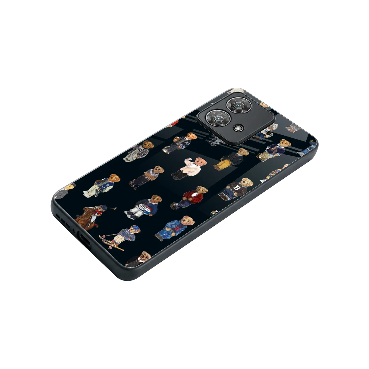 Polo Luxe stylish phone case for motorola edge 40 neo 5g | glossy glass and slim fit