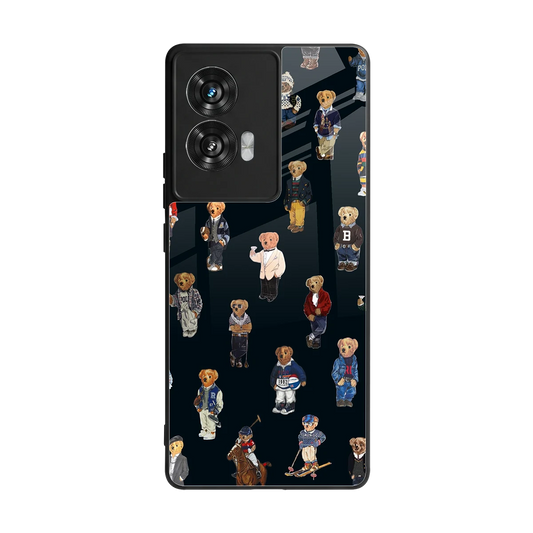Polo Luxe back phone cover | glass case for motorola edge 50 fusion