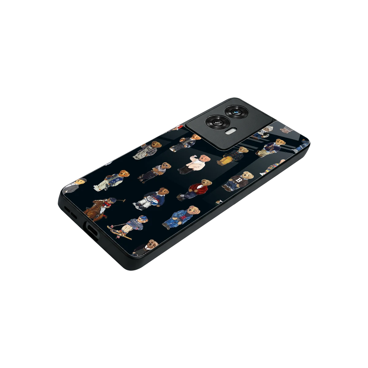 Polo Luxe stylish phone case for motorola edge 50 fusion | glossy glass and slim fit