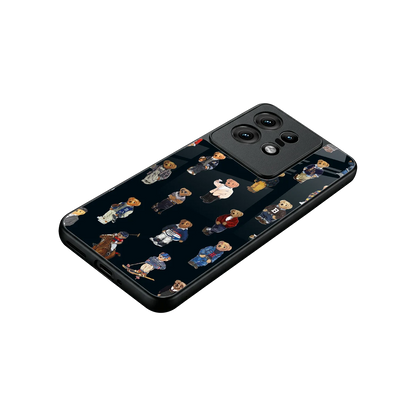 Polo Luxe stylish phone case for motorola edge 50 pro | glossy glass and slim fit