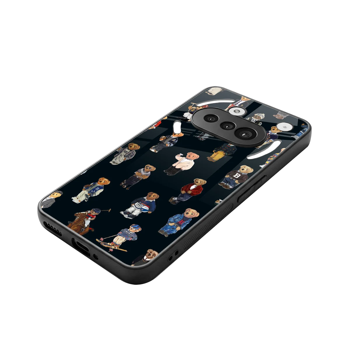 Polo Luxe stylish phone case for nothing phone 3a | glossy glass and slim fit