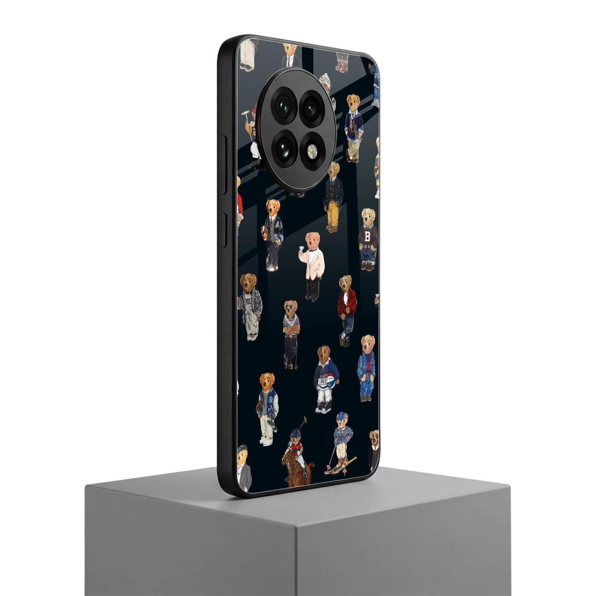 Polo Luxe oneplus 13r mobile cover | shockproof glass phone case
