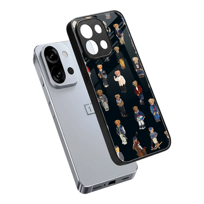 Polo Luxe sleek oneplus 13s cover with tempered glass back and TPU edges