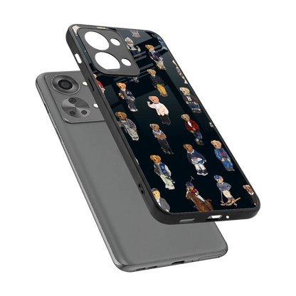 Polo Luxe sleek oneplus nord 2t cover with tempered glass back and TPU edges