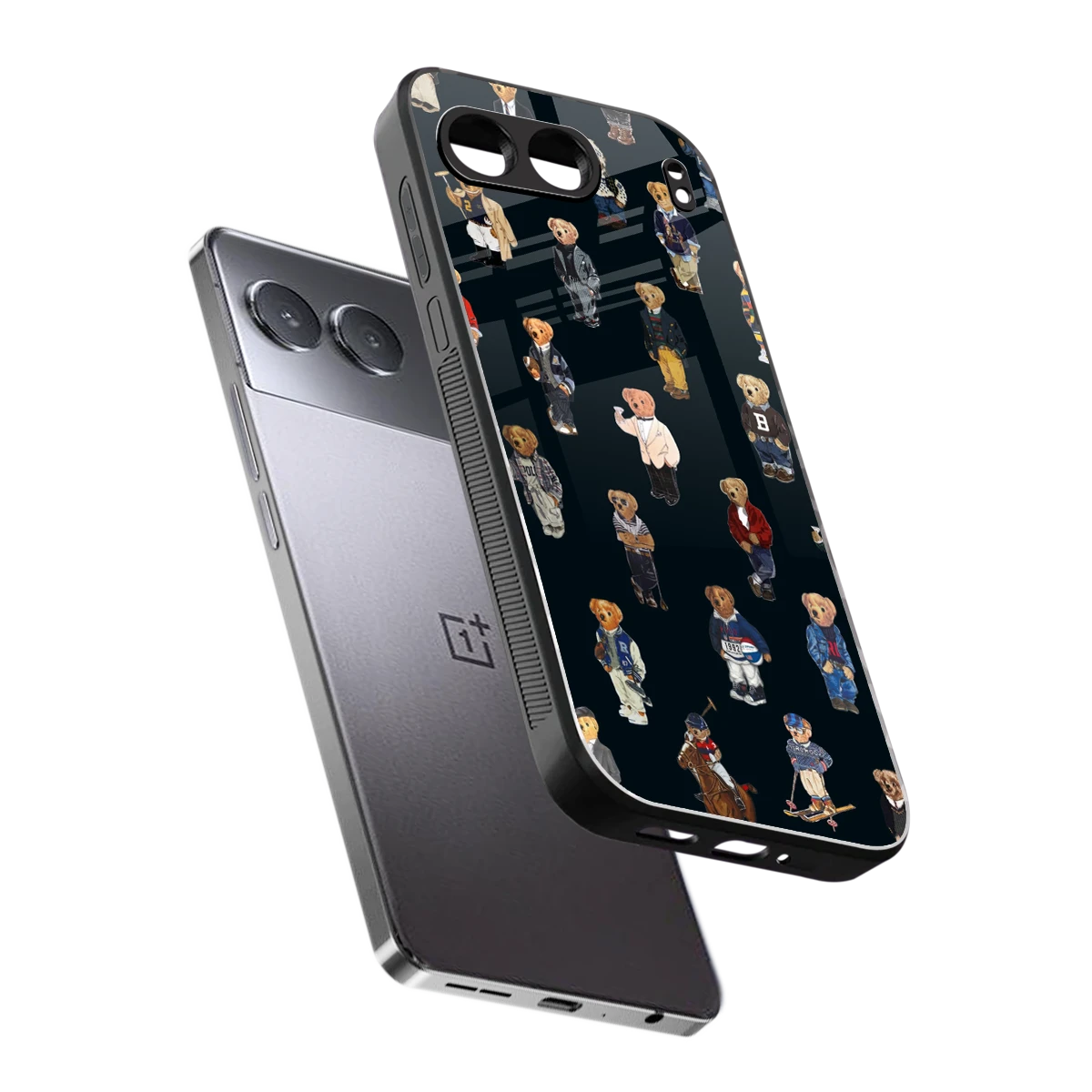 Polo Luxe sleek oneplus nord 4 cover with tempered glass back and TPU edges