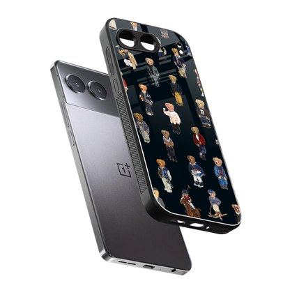 Polo Luxe sleek oneplus nord 4 cover with tempered glass back and TPU edges