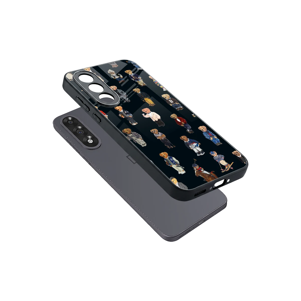 Polo Luxe sleek oneplus nord 5 cover with tempered glass back and TPU edges