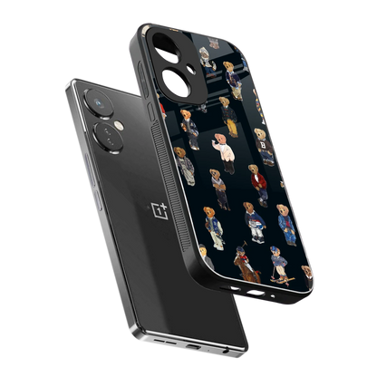 Polo Luxe sleek oneplus nord ce 3 cover with tempered glass back and TPU edges