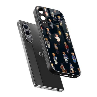 Polo Luxe sleek oneplus nord ce 4 lite cover with tempered glass back and TPU edges