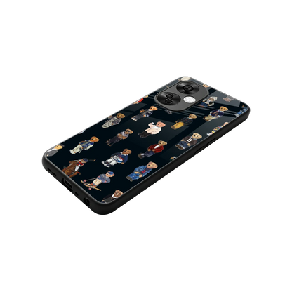 Polo Luxe stylish phone case for oneplus nord ce 3 lite | glossy glass and slim fit