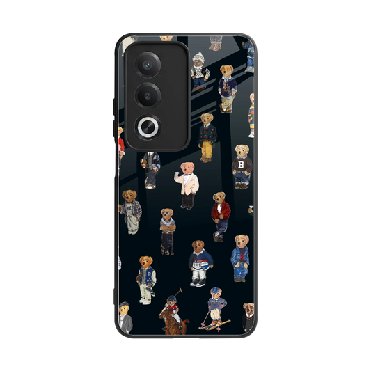 Polo Luxe back phone cover | glass case for oppo a3 pro
